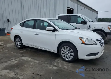 2014 Nissan Sentra S из США, поврежденный, VIN 3N1AB7AP6EY338666